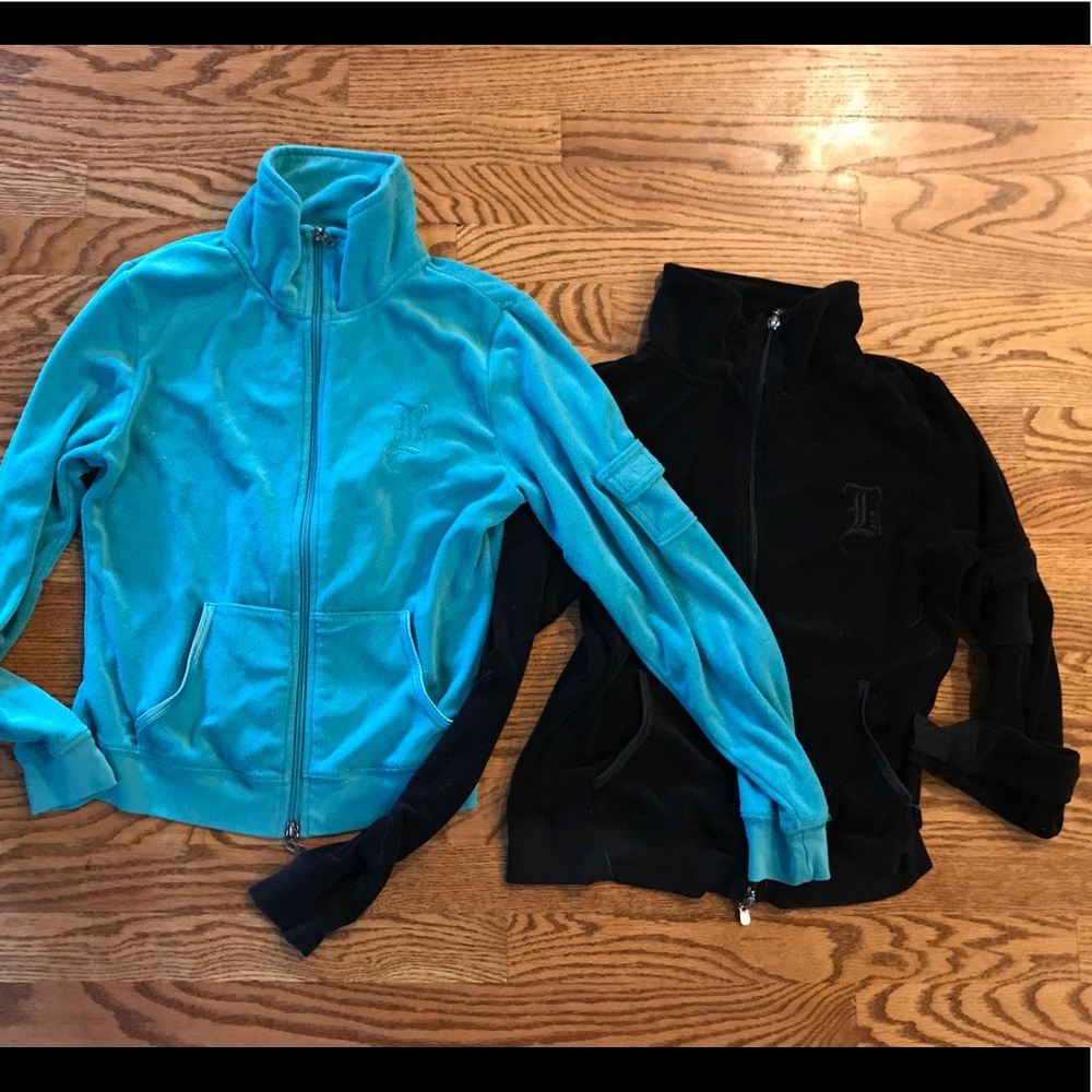 Bcbg jumpsuit hoodie tops